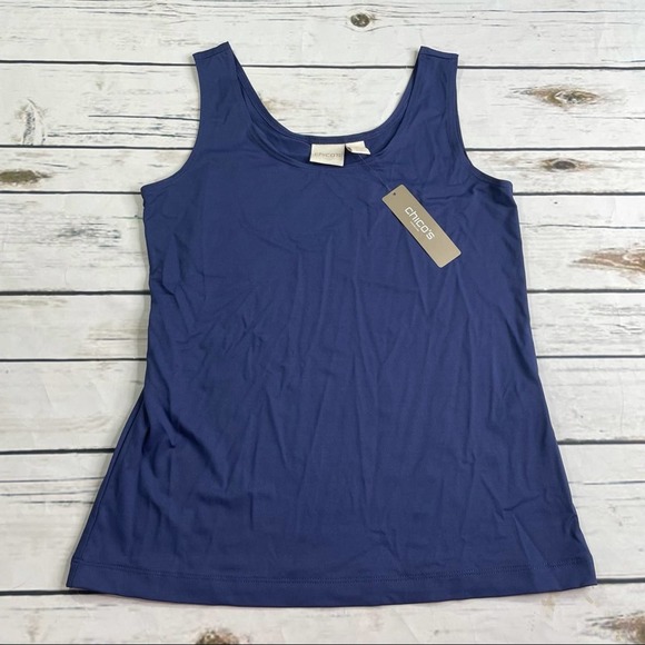 Chico's Tops Nwt Chicos Microfiber Tank Poshmark